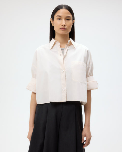 Pink tint Next Ex Shirt in Superfine Cotton | TWP