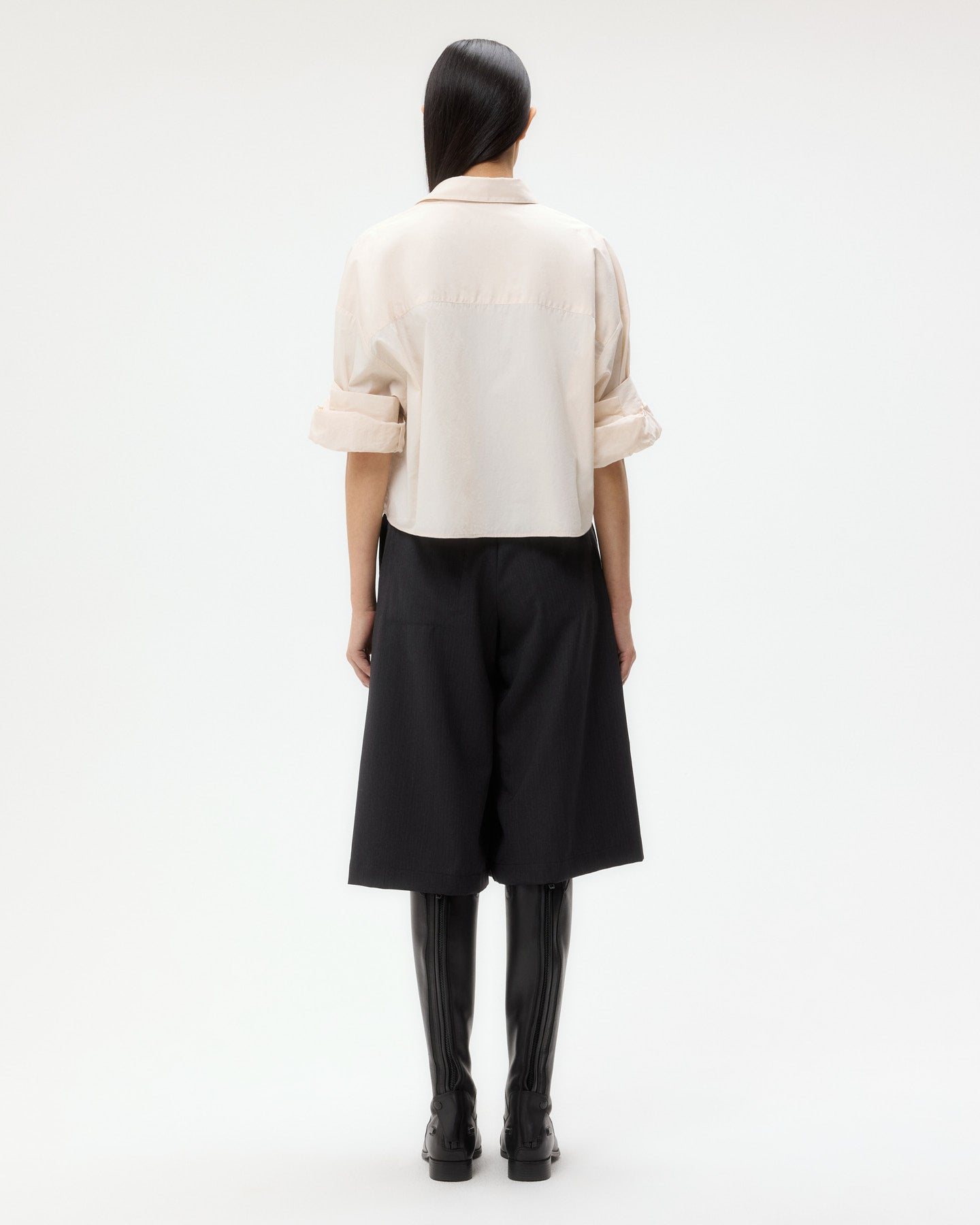 TWP Pink tint Next Ex Shirt in Superfine Cotton view 4