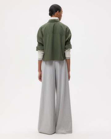 TWP Duffle bag Next Ex Shirt in Superfine Cotton view 6