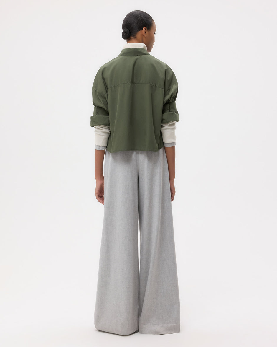 TWP Duffle bag Next Ex Shirt in Superfine Cotton view 6
