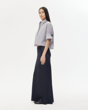 TWP White/black Next Ex Shirt in Micro Windowpane Check Cotton view 1