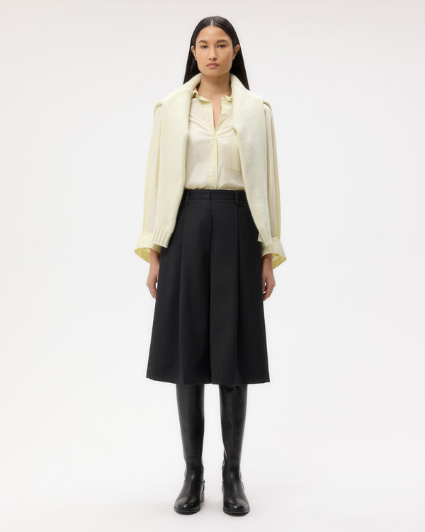 TWP Aloe wash Next Morning Shirt in Superfine Cotton Shirting view 1
