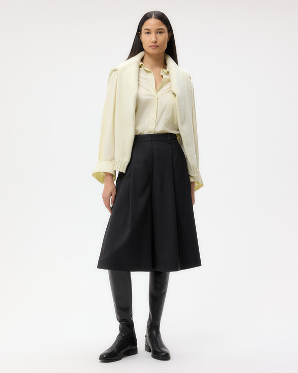 TWP Aloe wash Next Morning Shirt in Superfine Cotton Shirting view 6