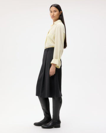 TWP Aloe wash Next Morning Shirt in Superfine Cotton Shirting view 4