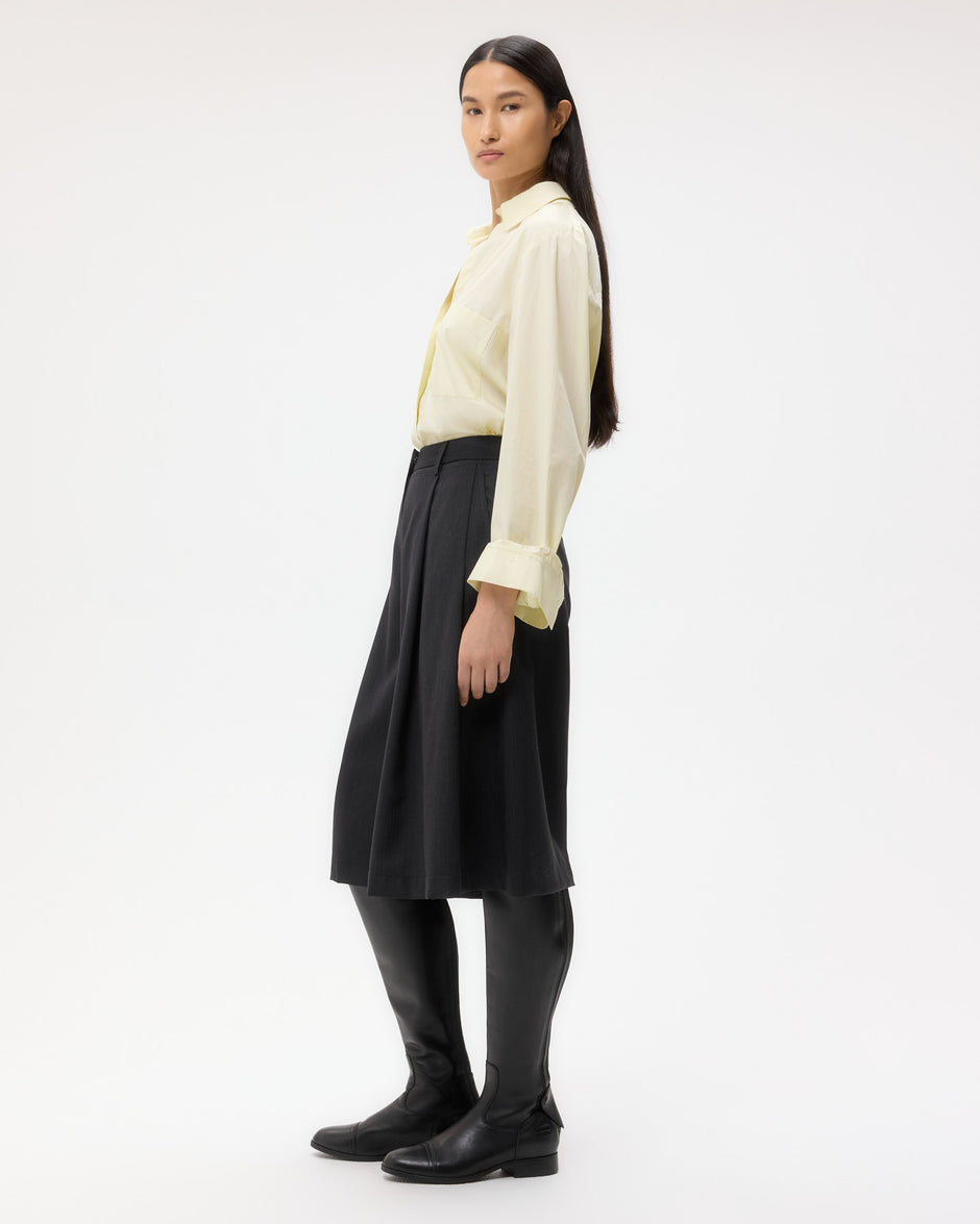 TWP Aloe wash Next Morning Shirt in Superfine Cotton Shirting view 4