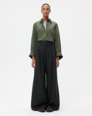 TWP Duffle bag Next Morning Shirt in Superfine Cotton Shirting view 6
