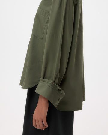 TWP Duffle bag Next Morning Shirt in Superfine Cotton Shirting view 3