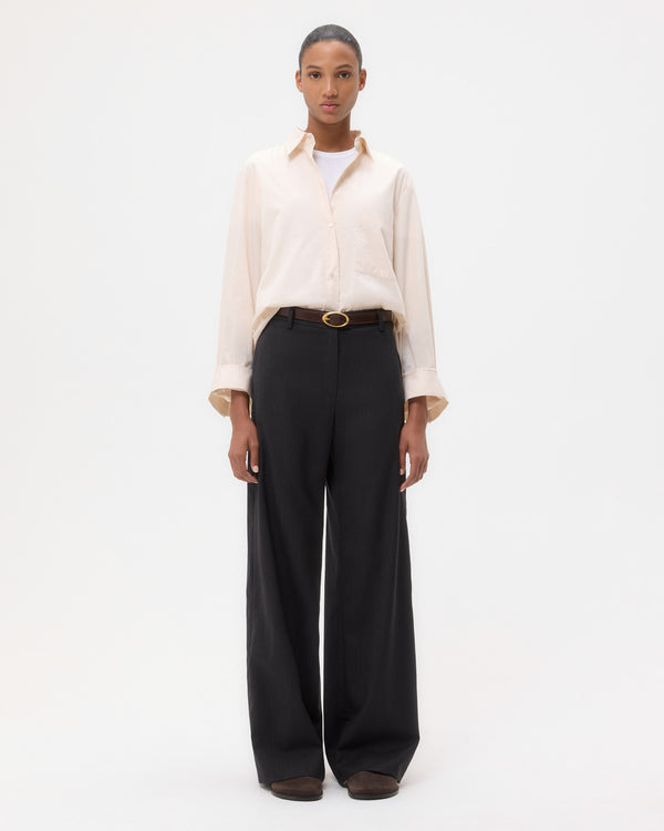 TWP Pink tint Next Morning Shirt in Superfine Cotton Shirting view 1