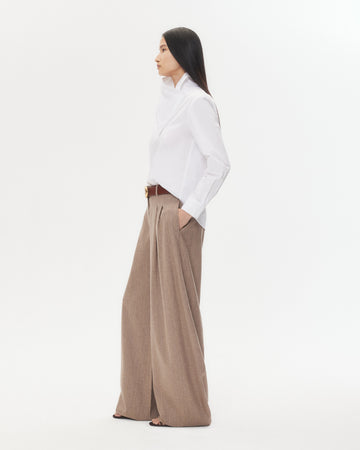TWP White My Maria Top in Super Compact Poplin view 6