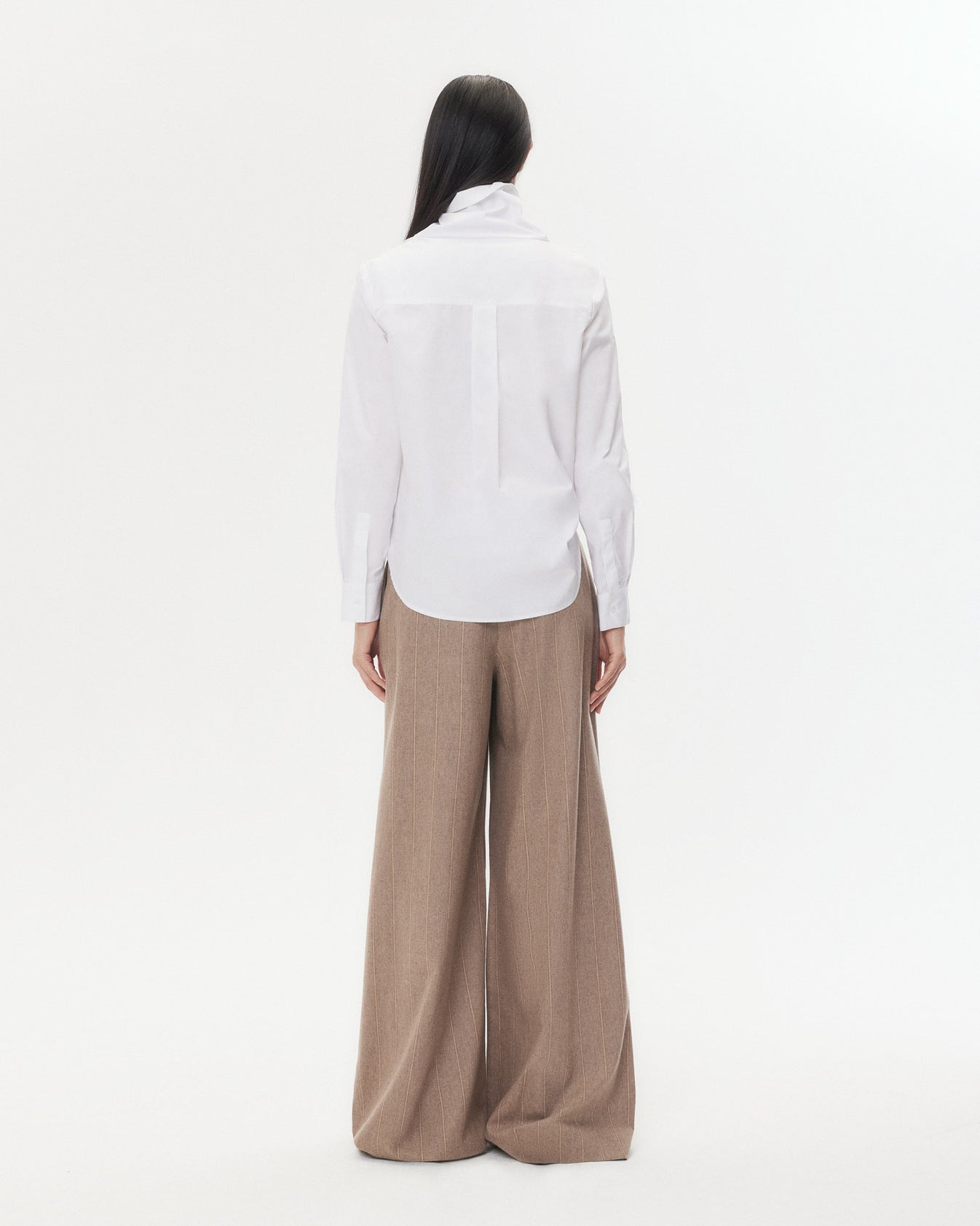 TWP White My Maria Top in Super Compact Poplin view 7