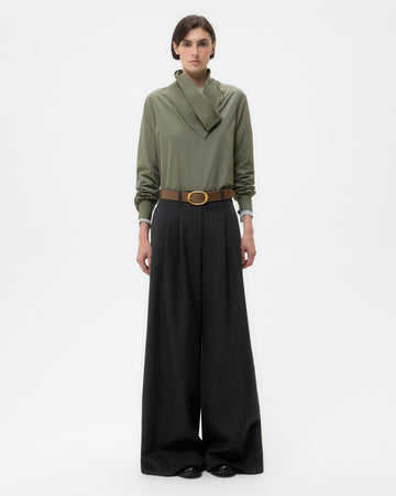 TWP Beetle My Maria Top in Super Compact Poplin view 5