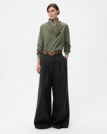 TWP Beetle My Maria Top in Super Compact Poplin view 3