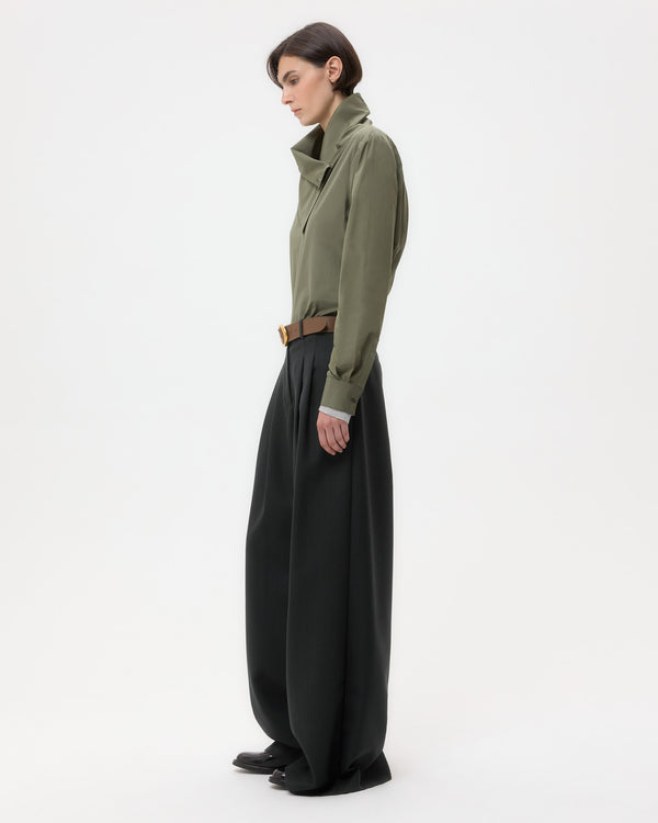 TWP Beetle My Maria Top in Super Compact Poplin view 4