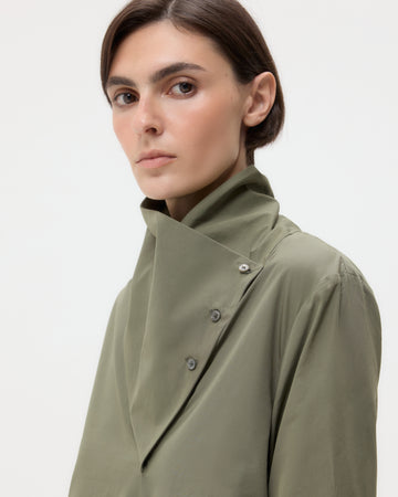 TWP Beetle My Maria Top in Super Compact Poplin view 1