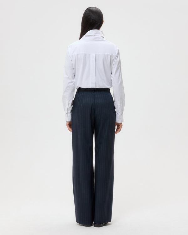 TWP White My Maria Top in Super Compact Poplin view 5