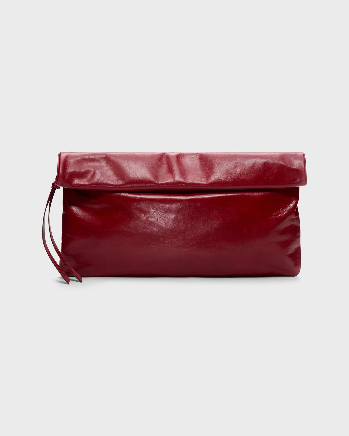 TWP Light rubino North Moore St Bag in Shiny Crinkle Leather view 1