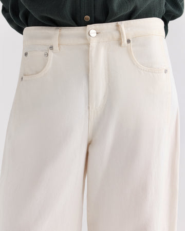 TWP White West 11th St Jean in Natural Denim view 3