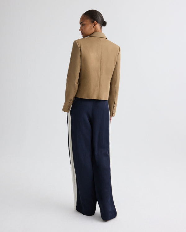 TWP British khaki Sawyer Blazer in Trench Chino Twill view 6