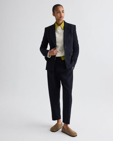 Her Fit Blazer in Cavalry Twill Suiting