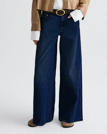 TWP Dark stone Tiny Dancer Jean in Heavy Denim view 2