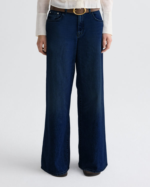 TWP Dark stone Tiny Dancer Jean in Heavy Denim view 6