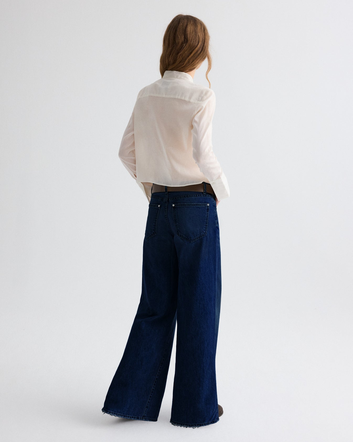 TWP Dark stone Tiny Dancer Jean in Heavy Denim view 9