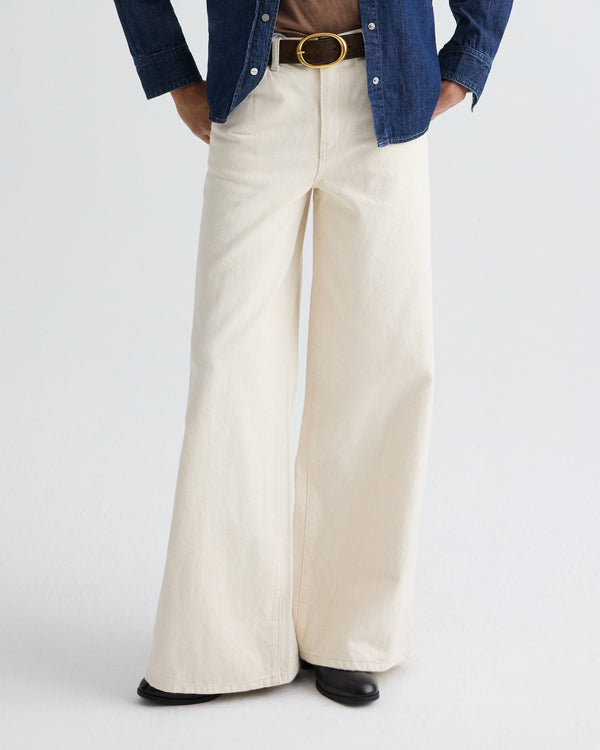 TWP Natural Tiny Dancer Jean in Natural Denim view 2