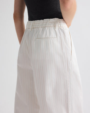 TWP White multi Hudson St. Pant in Mixed Pinstripe Superpop view 1