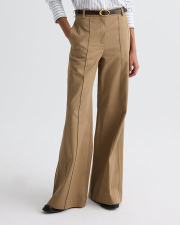 TWP British khaki Bond St. Pant in Trench Chino Twill view 2