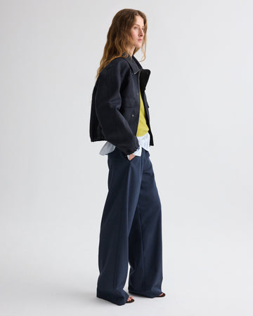 TWP Midnight Hunter Jacket in Waterproof Canvas view 4