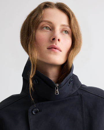 TWP Midnight Hunter Jacket in Waterproof Canvas view 2