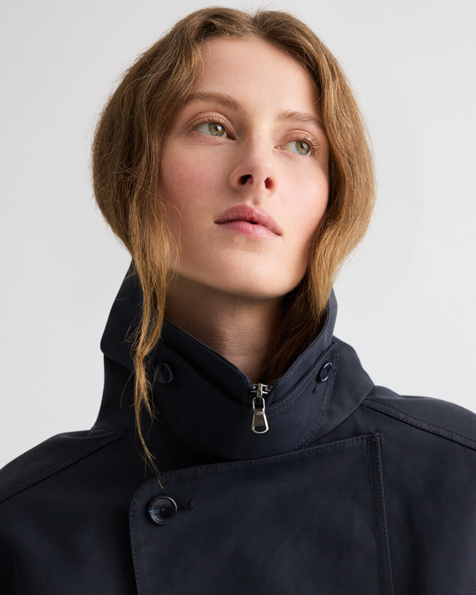 TWP Midnight Hunter Jacket in Waterproof Canvas view 2