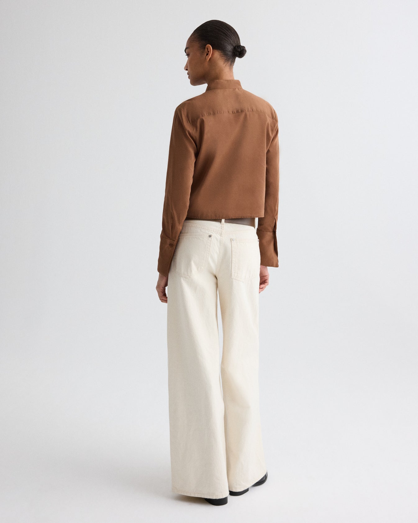 TWP Emperador Patti Top in Cotton Silk Organza view 5