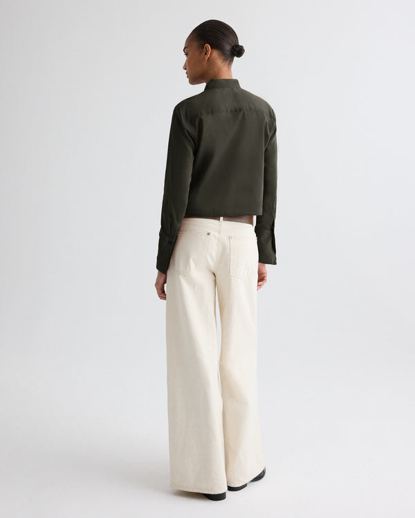 TWP Rosen Patti Top in Cotton Silk Organza view 5