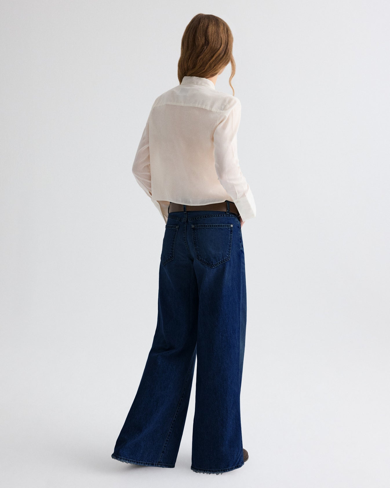 TWP White Patti Top in Cotton Silk Organza view 5