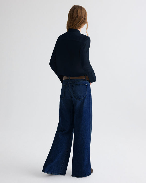 TWP Midnight Patti Top in Stretch Silk Georgette view 5