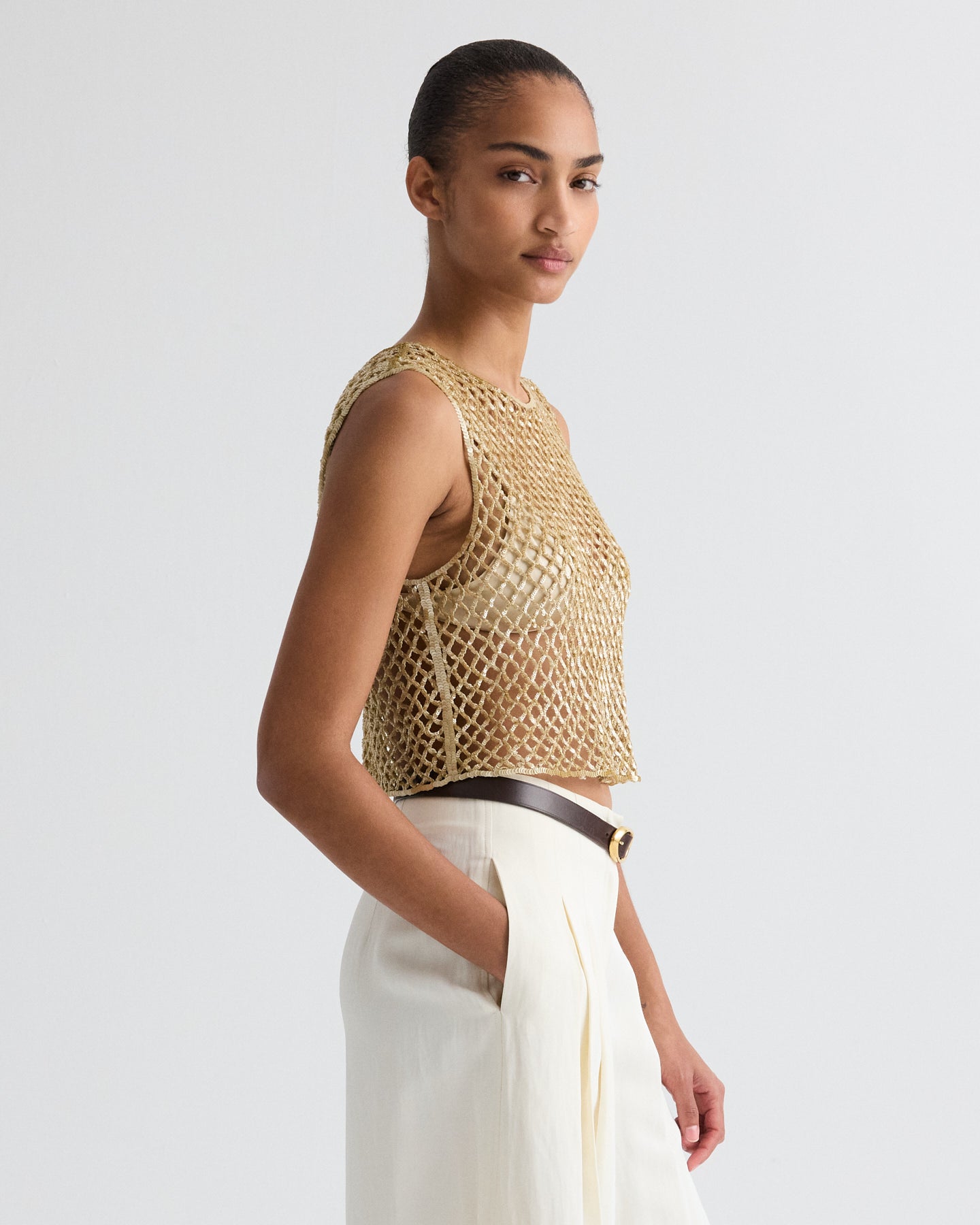 Luxury Women's Sheer Shirts, Blouses & Tops – TWP Clothing