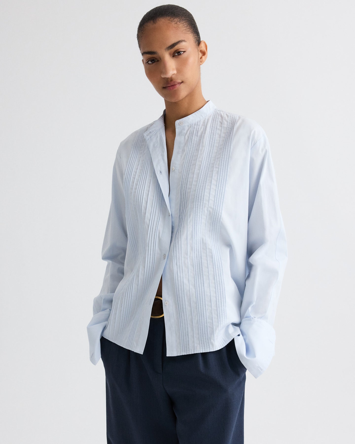 TWP Plein air Painter Shirt in Compact Poplin view 1