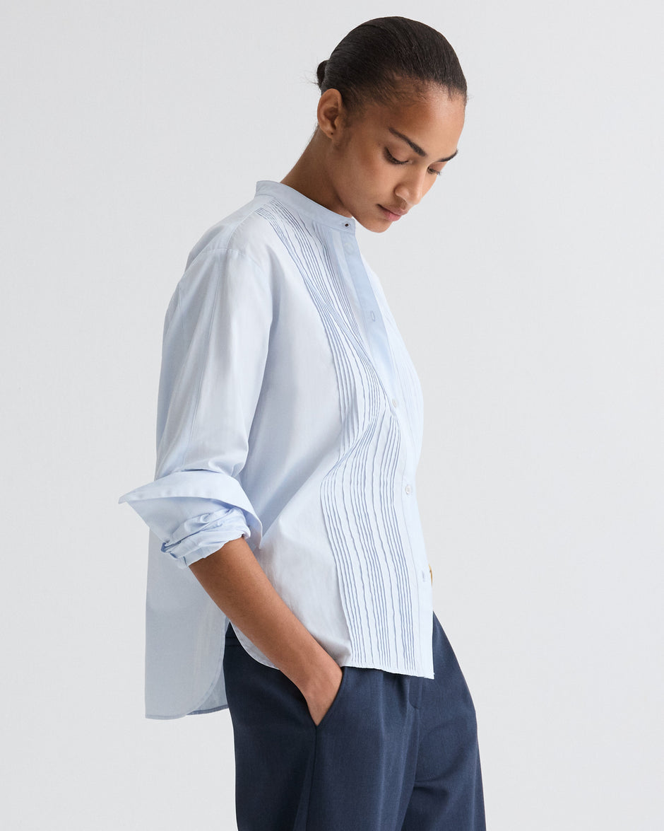 TWP Plein air Painter Shirt in Compact Poplin view 3