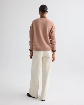 TWP Brush Boy Crewneck Sweater in Italian Cashmere view 5