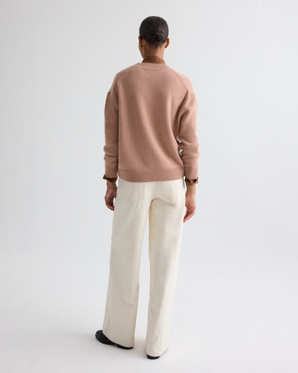 TWP Brush Boy Crewneck Sweater in Italian Cashmere view 5