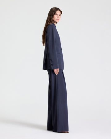 TWP Indigo Next Didi Pant in Italian Wool Twill view 5