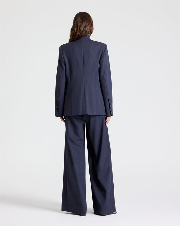 TWP Indigo Next Didi Pant in Italian Wool Twill view 7