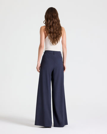 TWP Indigo Next Didi Pant in Italian Wool Twill view 6