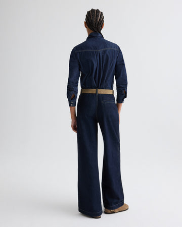 TWP Indigo resin Mott St. Jean in Heavy Denim view 4