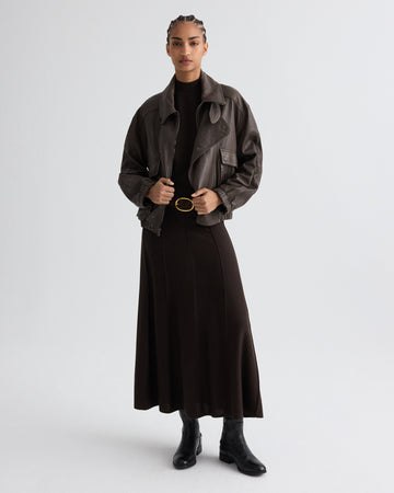 TWP Delicioso Hunter Jacket in Dolce Leather view 4