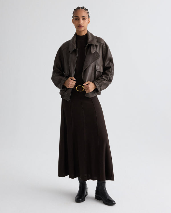 TWP Delicioso Hunter Jacket in Dolce Leather view 4