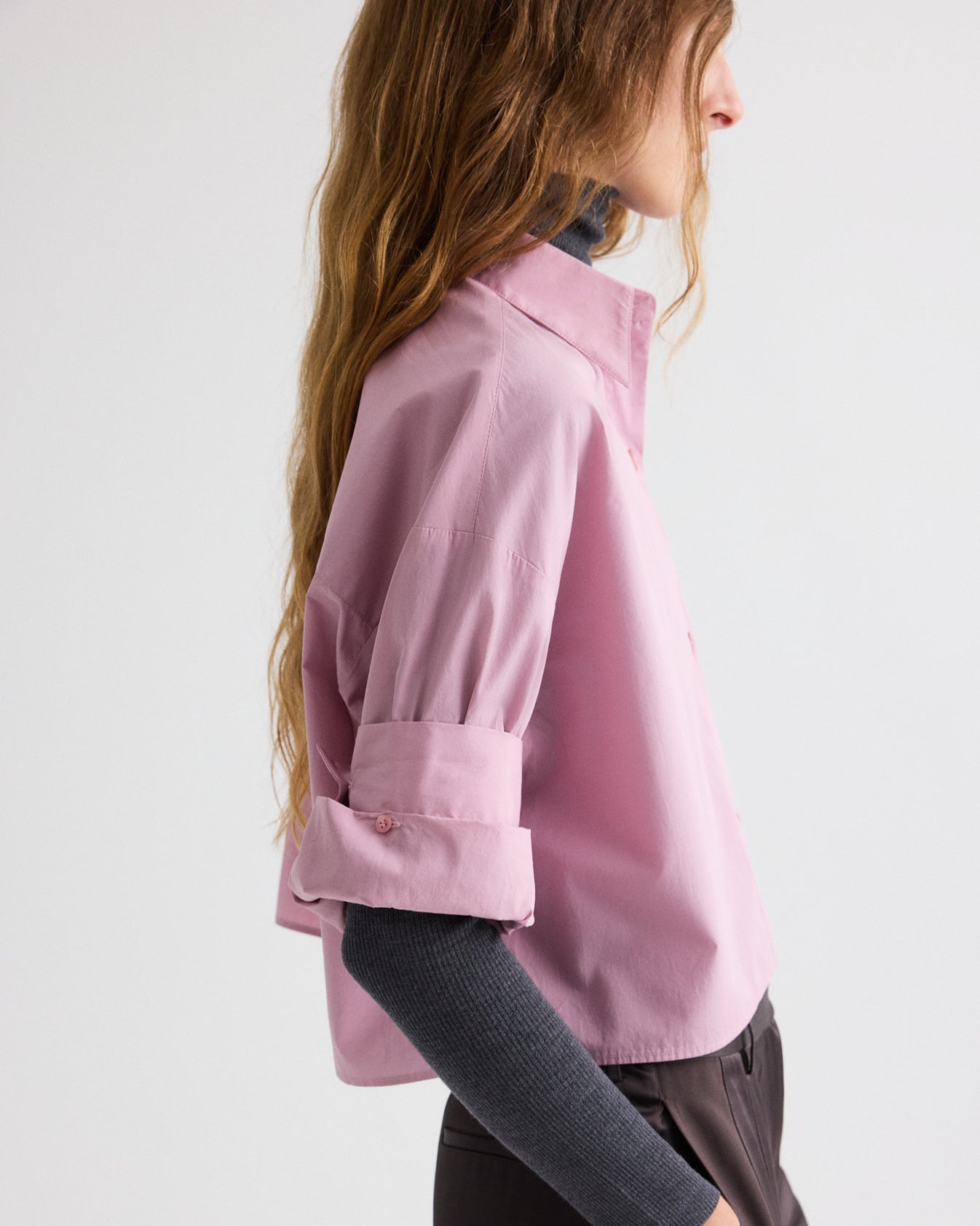 TWP Lilas Next Ex Shirt in Superfine Cotton view 3