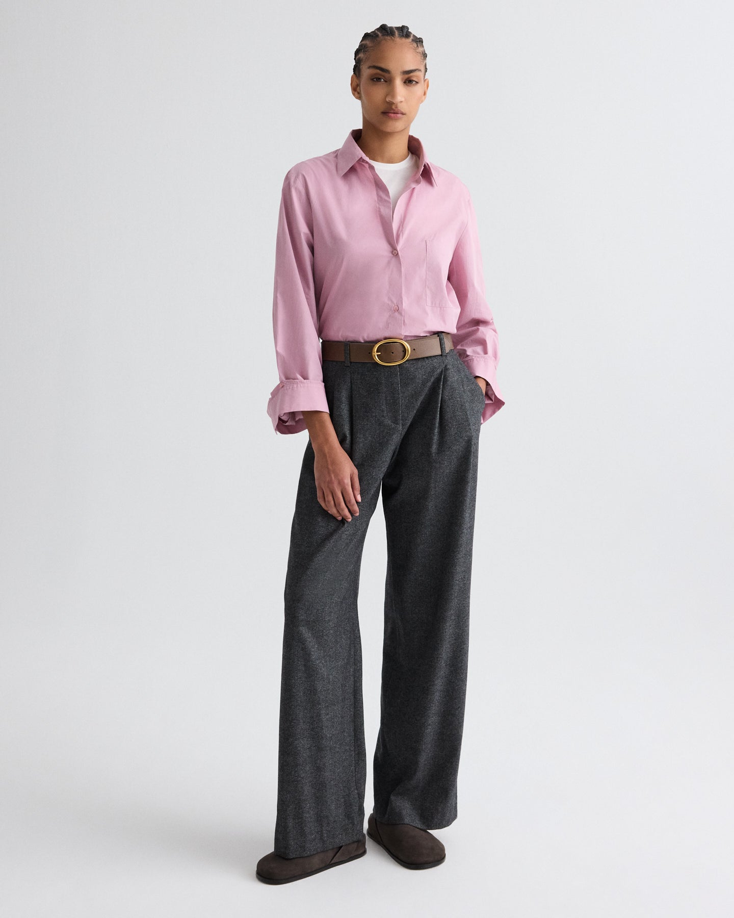 TWP Lilas Next Morning Shirt in Superfine Cotton view 4