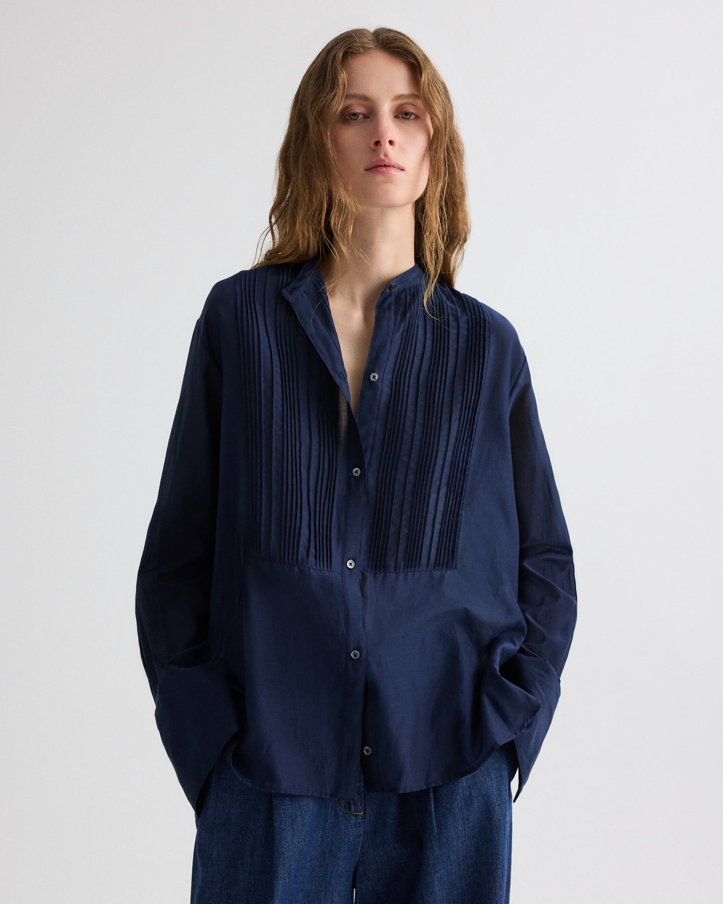 Luxury Women's Sheer Shirts, Blouses & Tops – TWP Clothing